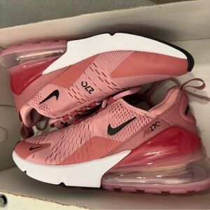 Nike Women's Air Max 270 in Pink and White